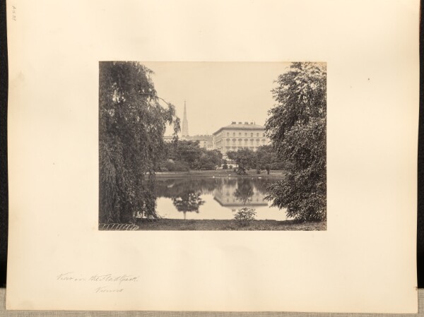 Francis Frith, View on the Stadtpark, Vienna