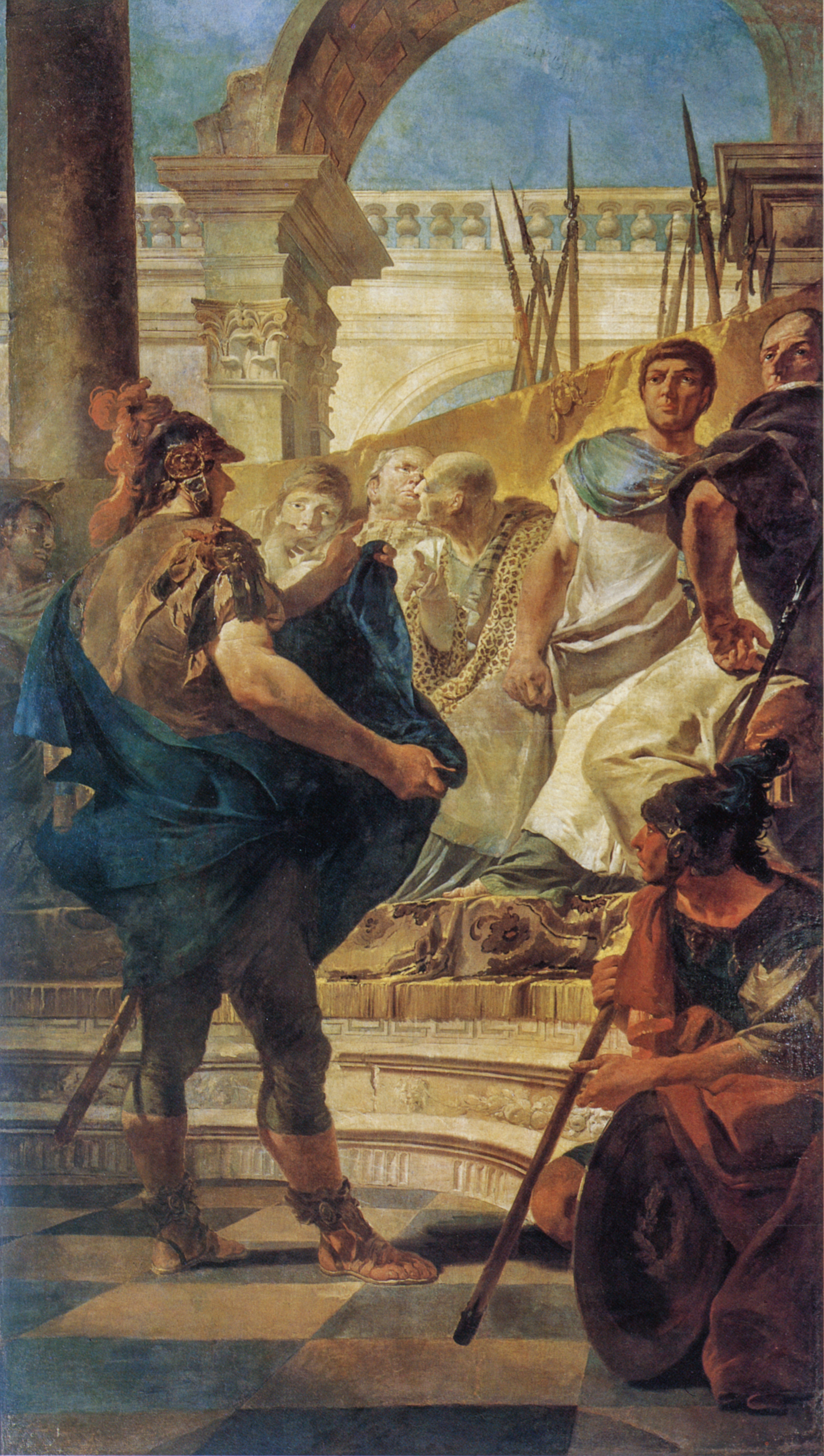 Giovanni Battista Tiepolo, Quintus Fabius Maximus Before the Senate of Carthage
