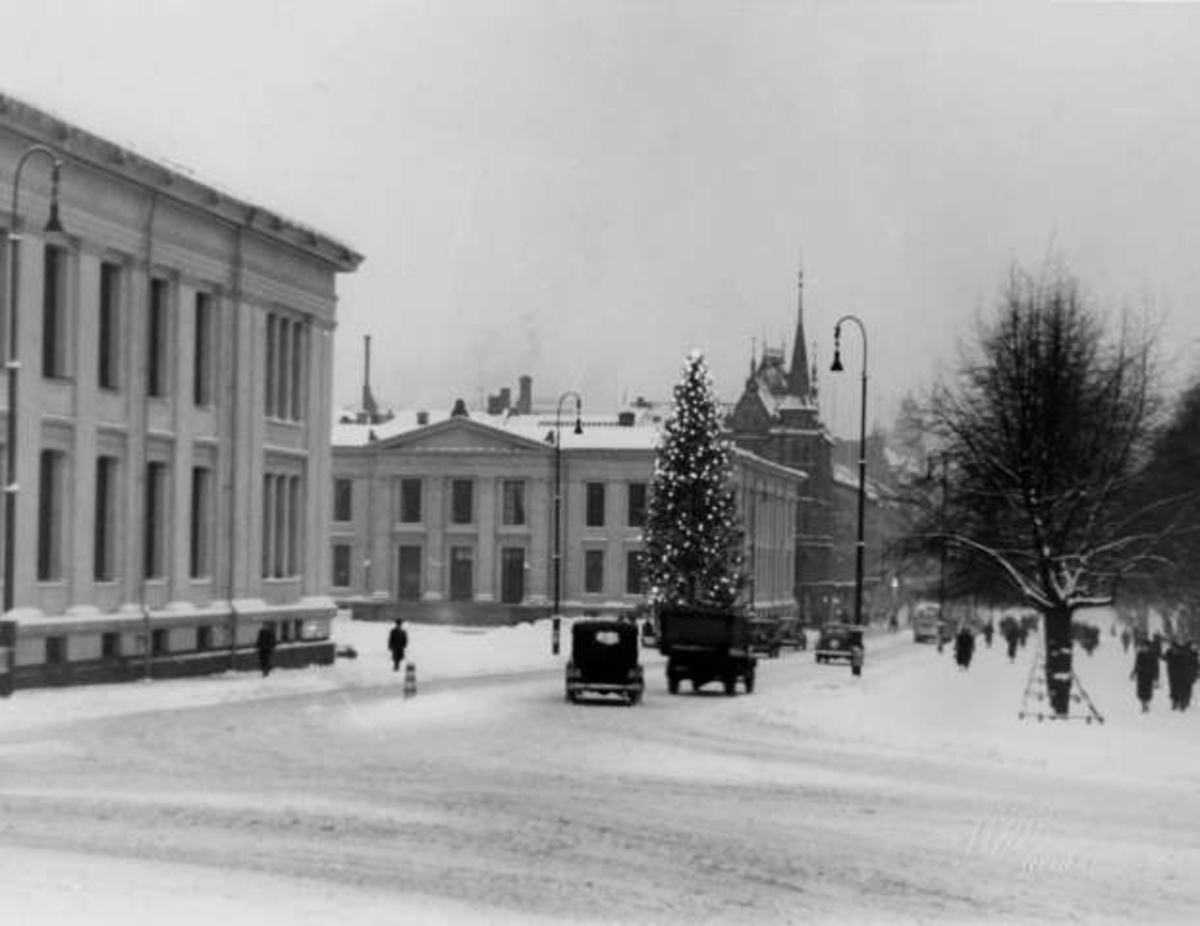 Anders Beer Wilse, Gateliv ved Universitetet i Oslo, 1935.