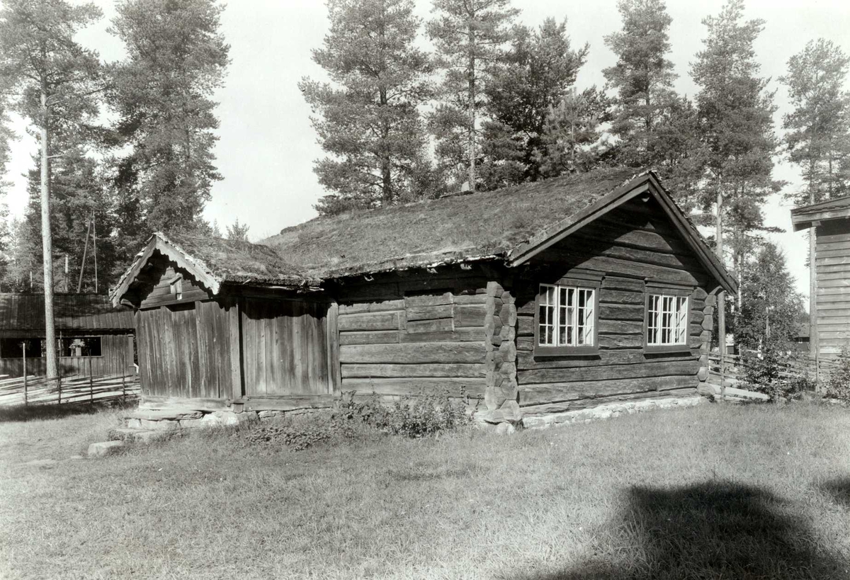 Gisle Midttun, Hansmoen, Tynset, Nord-Østerdal, Hedmark. Stua bygd litt før 1739. Nå på Glomdalsmuseet.