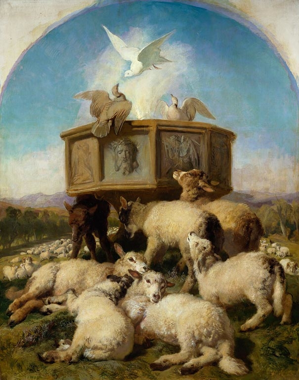 Edwin Landseer, The Baptismal Font