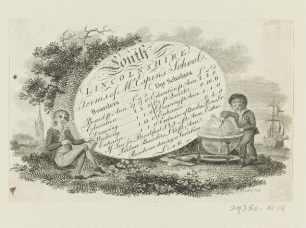 Unknown, Trade cards, tailpieces and titles etc