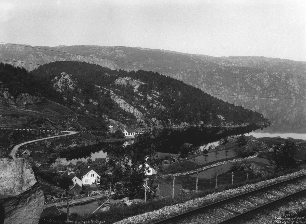 Anders Beer Wilse, Prot: Flikeid ved Lundevannet 1908
