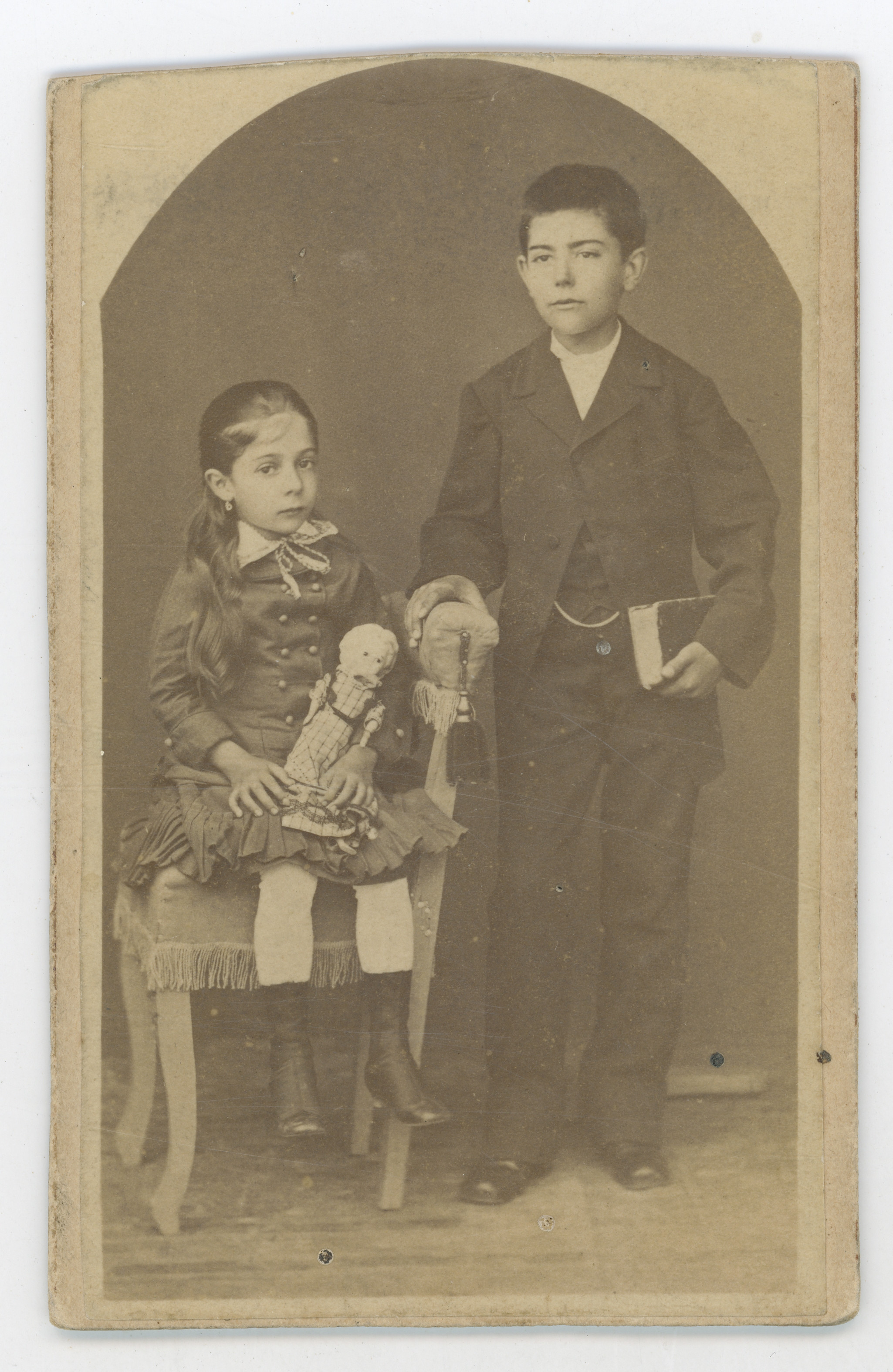 nepoznat, Portret Justi i Stjepana Raymann
