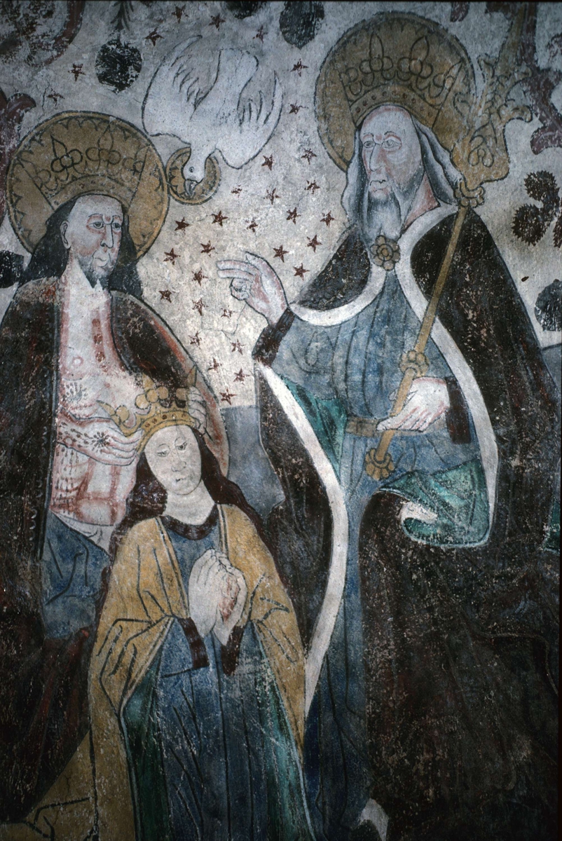 Rune Hammarling, Lime painting in Viksta Church, Viksta parish, Uppland 1986