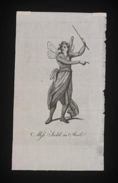 Unknown, Miss Field as Ariel