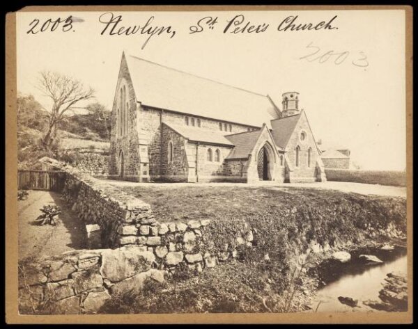Francis Frith, Newlyn, St. Peter's Church