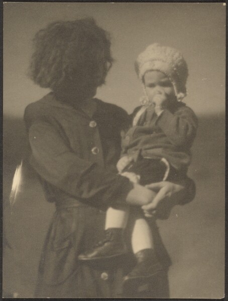 Louis Fleckenstein, [Woman Holding Baby]