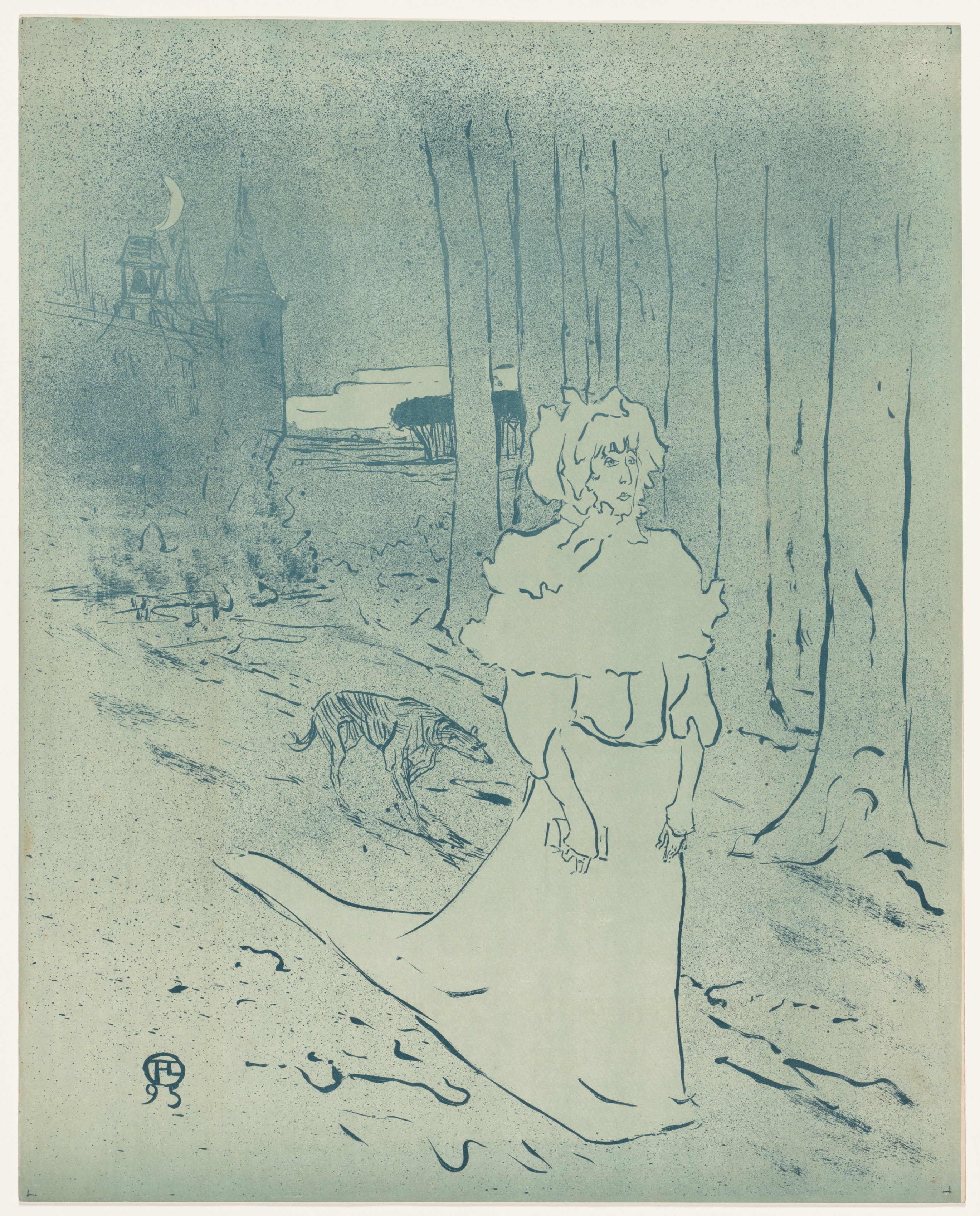 Henri de Toulouse-Lautrec, The Chatelaine or the Tocsin