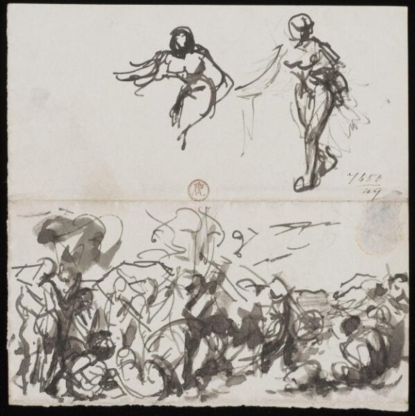 William Etty, Drawing
