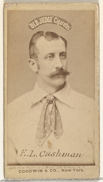 Goodwin & Company, F.L. Cushman, from the Old Judge series (N172) for Old Judge Cigarettes