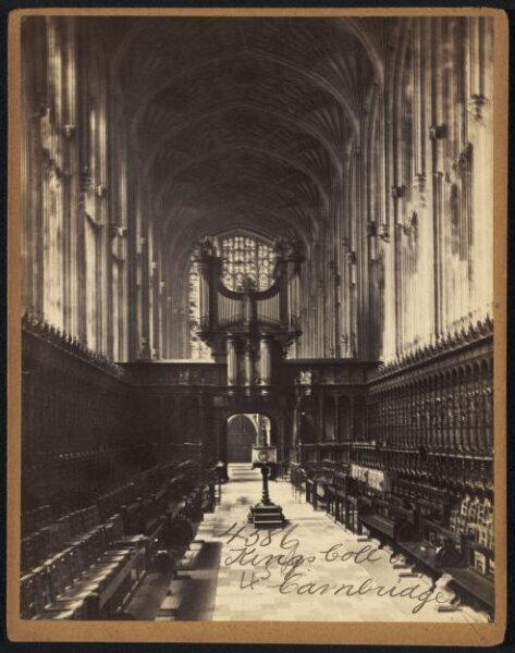 Francis Frith, Kings College Chap. Cambridge