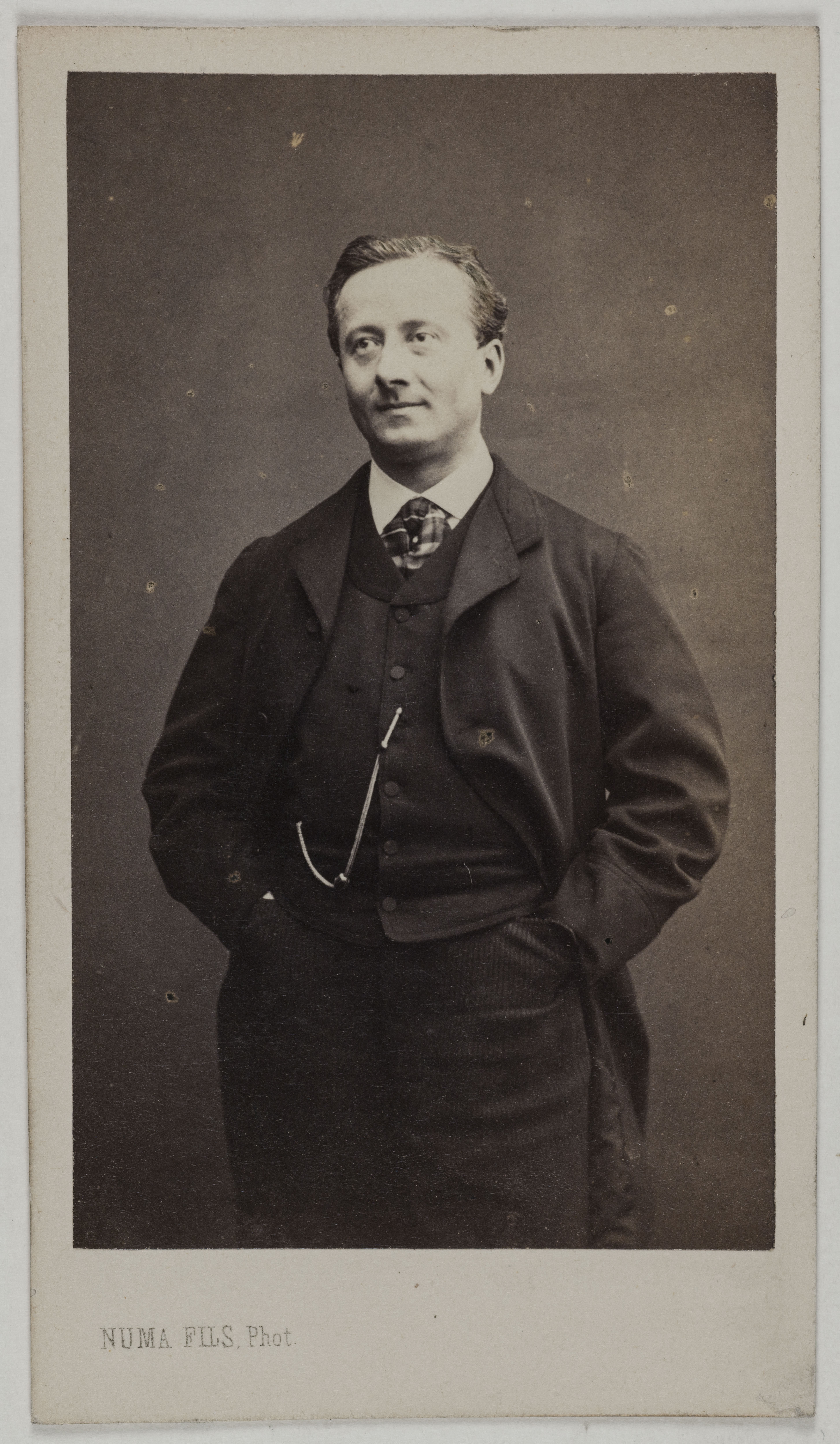 Numa Fils, Portrait de Louis-Arsène Delaunay, (1826-1903), (acteur)
