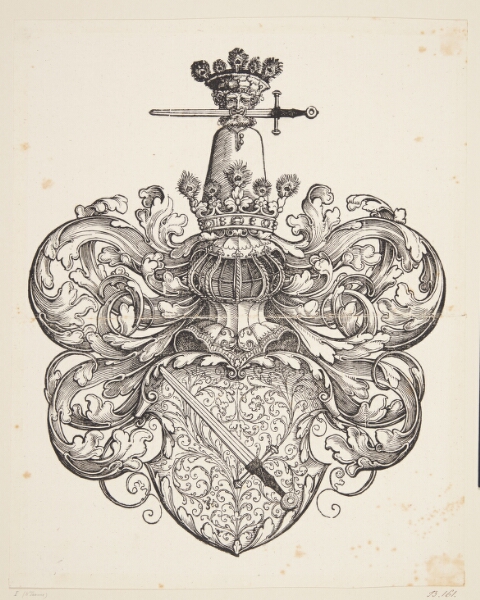 Hans Sebald Beham, Familien Kress von Kressenstein's våben