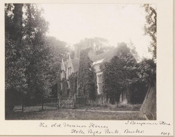 Stone, Benjamin (Sir), National Photographic Record and Survey