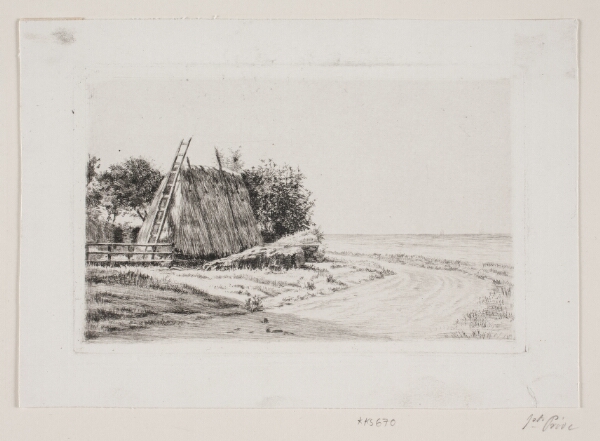 Carl Bloch, Landskabet med Høstakken