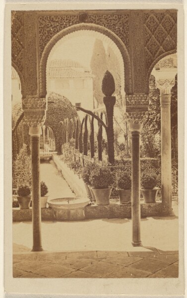 Unknown, [Garden view, The Alhambra]