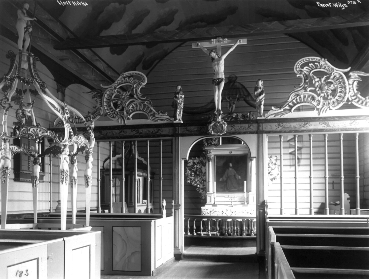 Anders Beer Wilse, Holt kirke