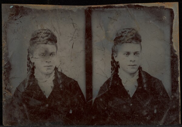 Jacob Byerly, [Double portrait of a young woman]
