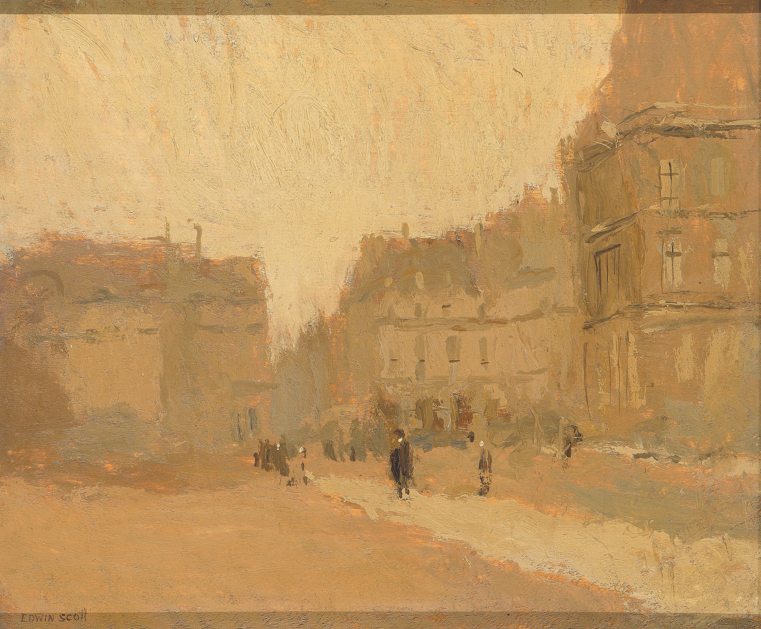 Frank Edwin Scott, Rue des Pyramides