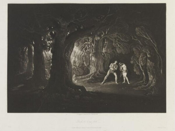 John Martin, Adam hearing the voice of the Almighty