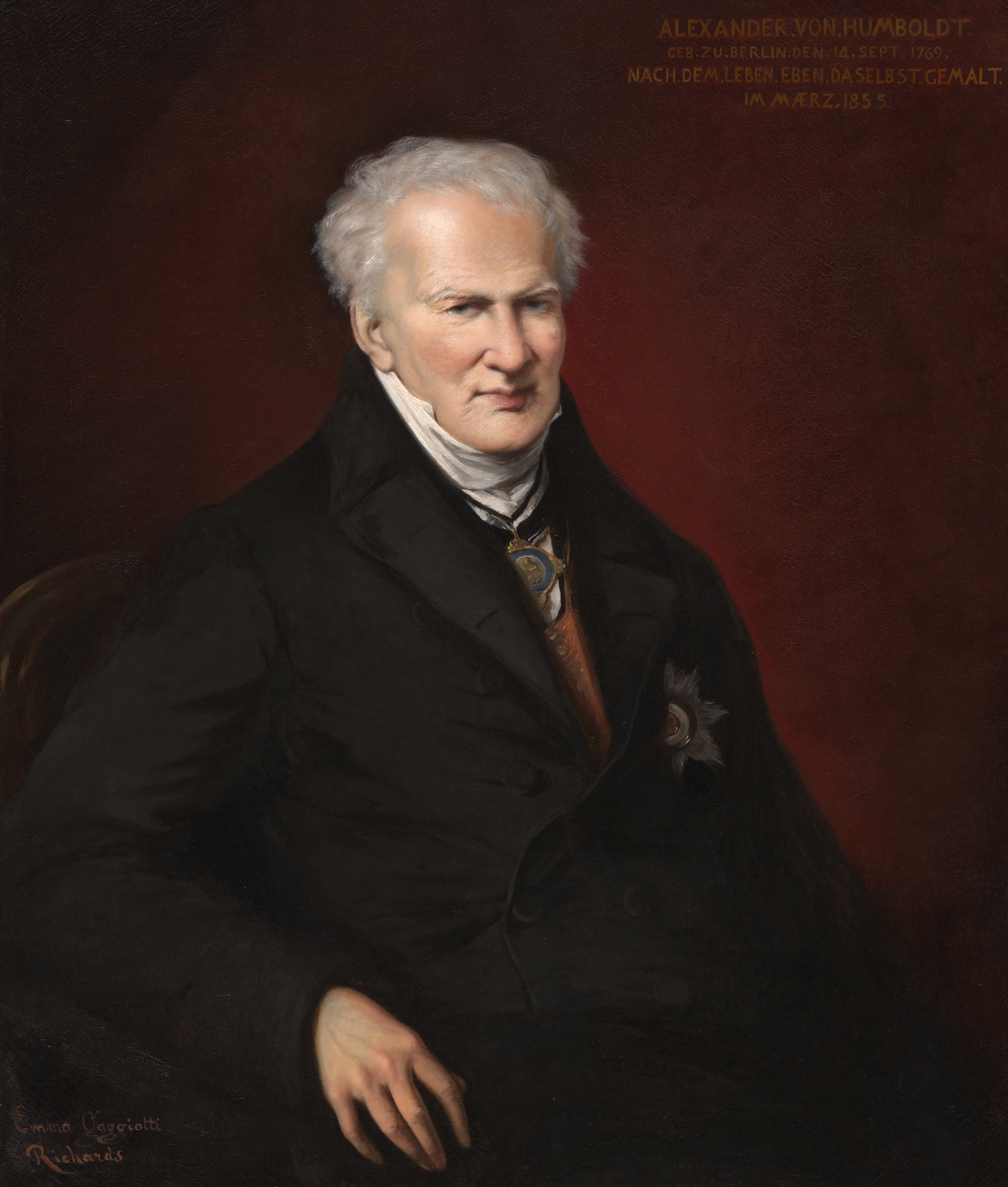 Emma Gaggiotti-Richards, Alexander von Humboldt