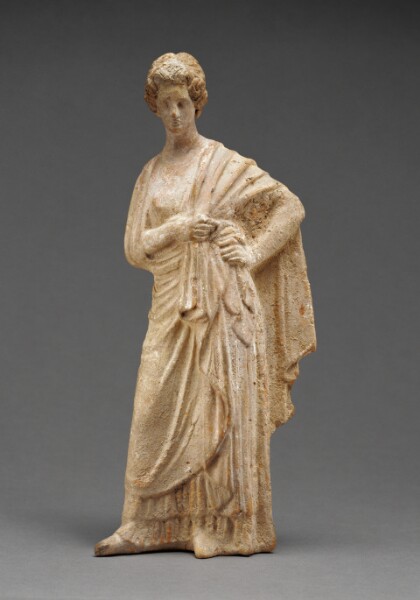 Unknown, Statuette of a Draped Woman