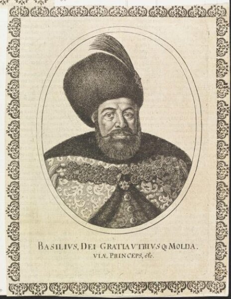 Unknown, Basilius, Dei Gratia Utrius & Moldaviae Princeps