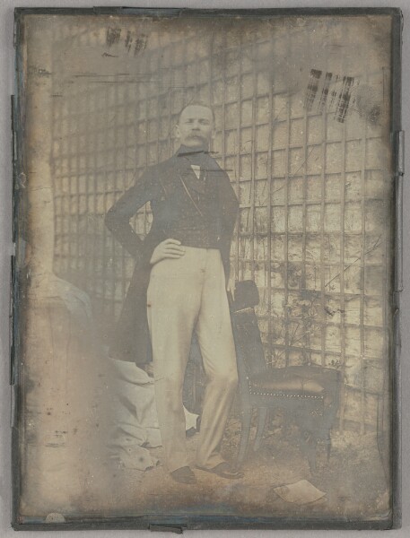 Unknown, [Portrait of a Middle-aged Mustachioed Man]
