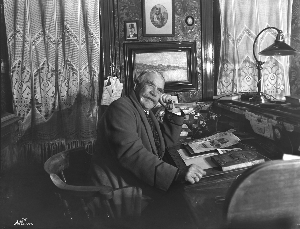 Anders Beer Wilse, Prot: Nilsen Ant. B i sit arbeidsværelse 13/10