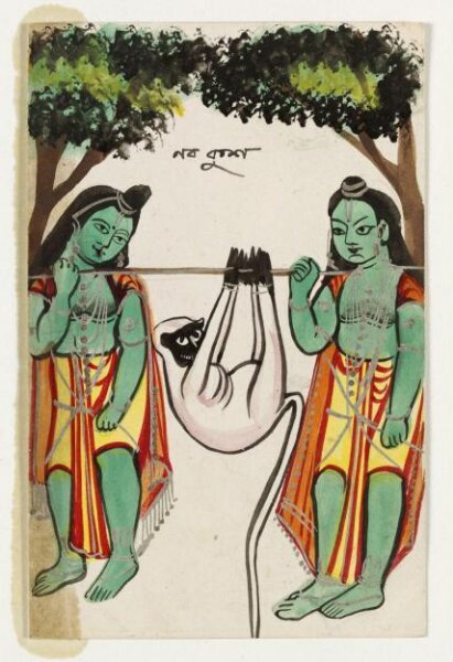 Unknown, Lava, Kusha and Hanuman