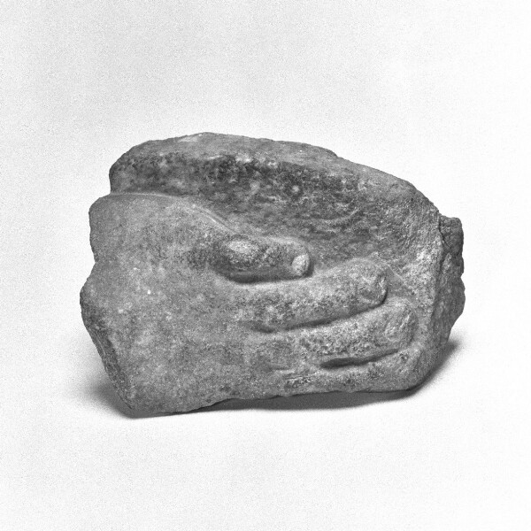 Unknown, Fragment of a Foot from a Statue