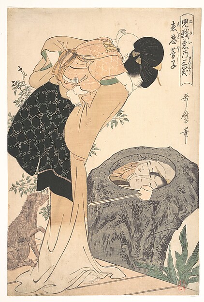 Kitagawa Utamaro, Mother and Child