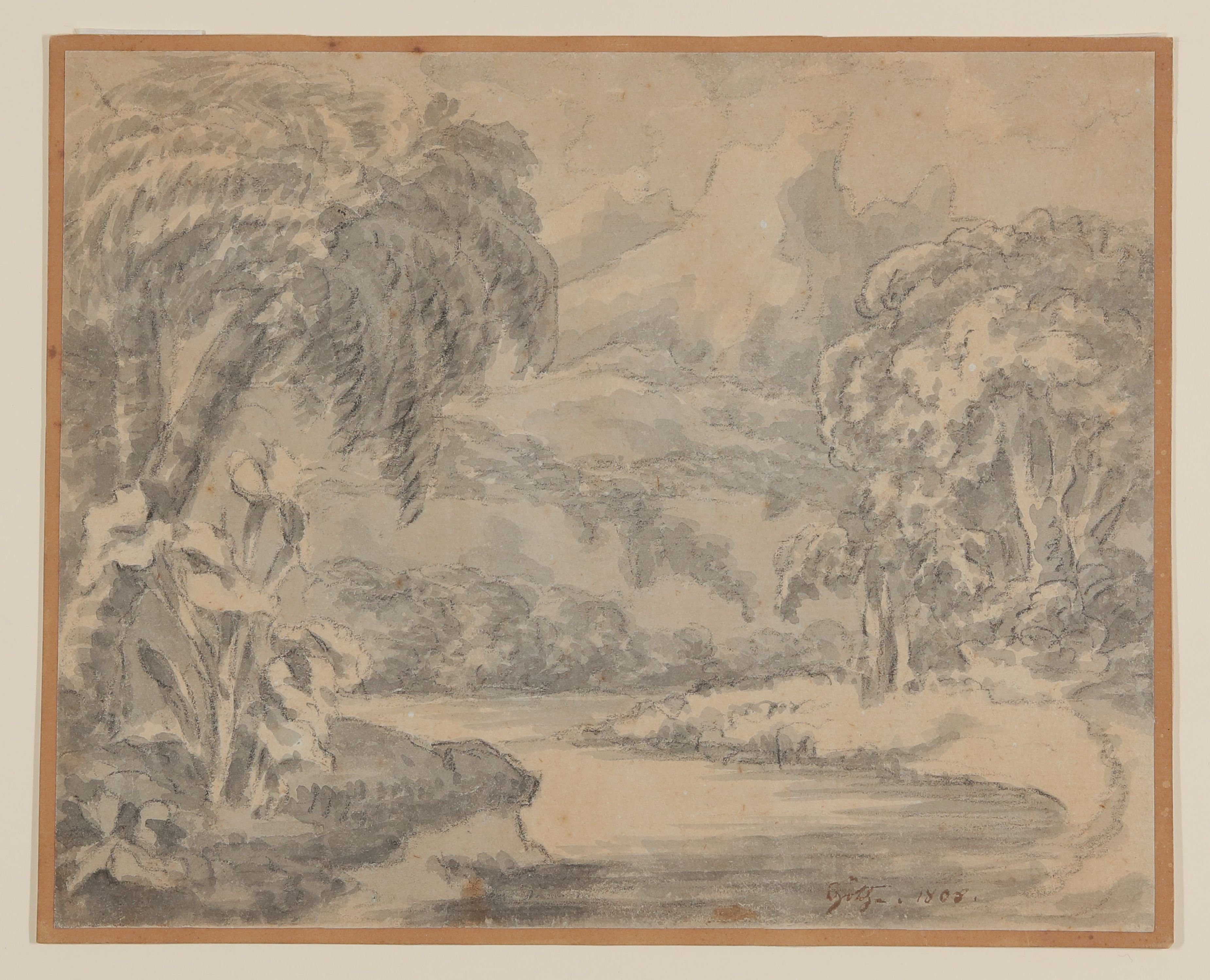 Johann Wolfgang von Goethe, Tropische Flusslandschaft