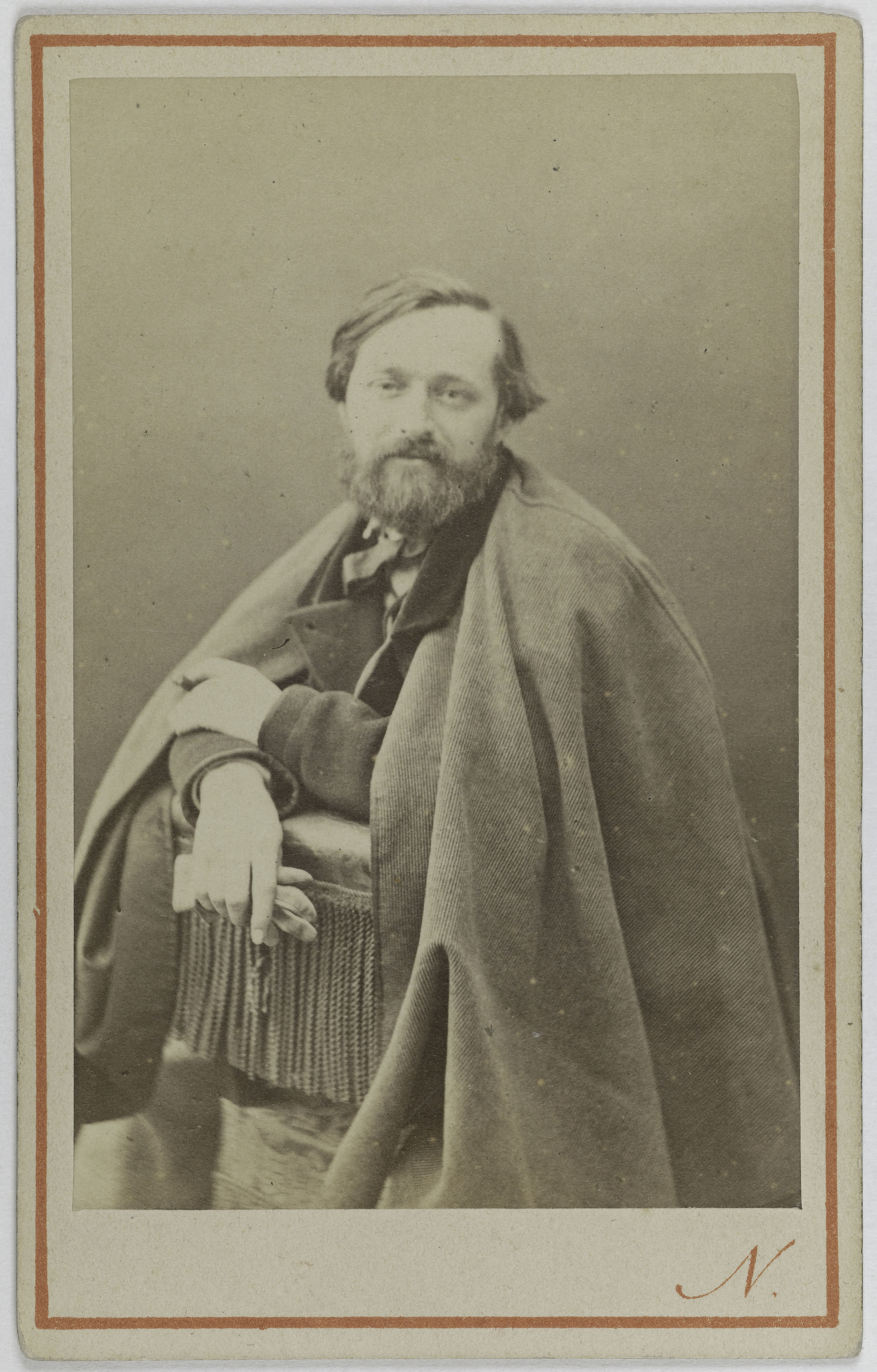 Atelier Nadar, Portrait du Vicomte Pierre Alexis de Ponson du Terrail, (1829-1871), (romancier)