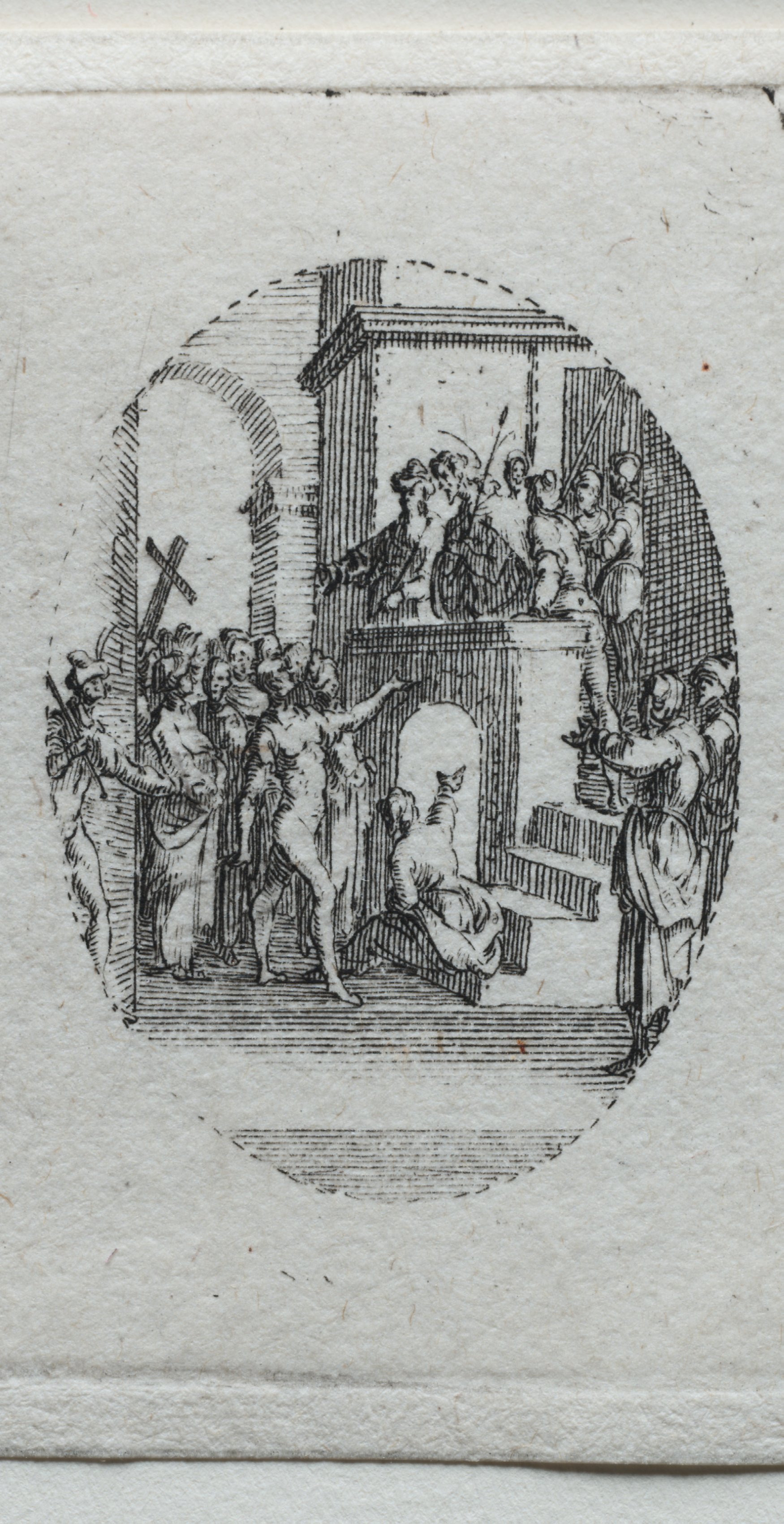 Jacques Callot, The Mysteries of the Passion:  Christ Presented to the People