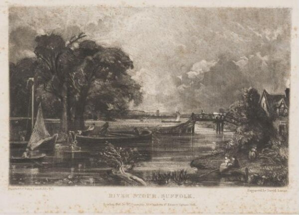Constable, John RA, RIVER STOUR, SUFFOLK