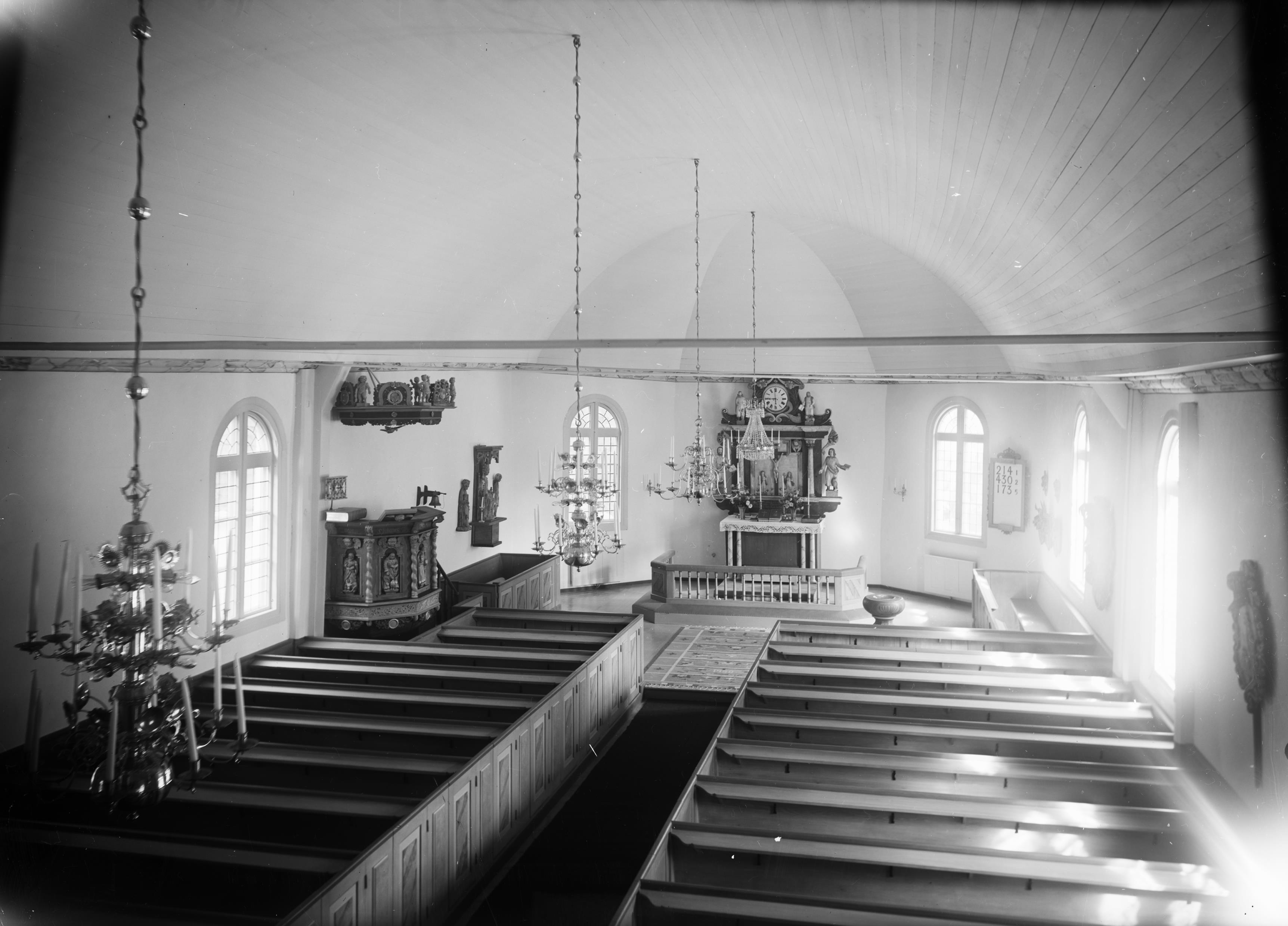 Axel Forssén, Korsberga kyrka