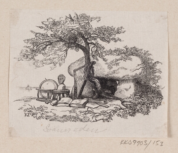 H.P. Hansen, Illustration til "Svanereden" i H.C. Andersen, "Eventyr og Historier", Bind 2