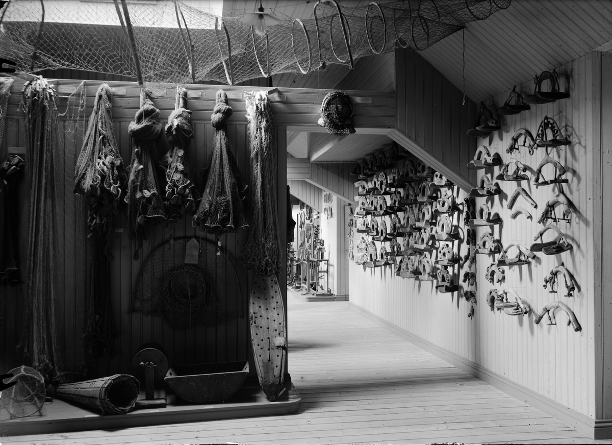 Paul Sandberg, Museum objects belonging to the Upplandmuseum, probably in the old Tullhuset, Uppsala Harbour, Uppsala