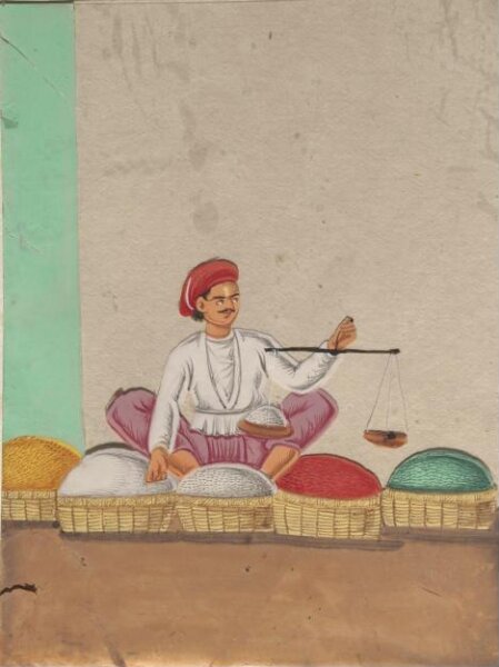Unknown, One of seventeen paintings of occupations, especially domestic servants.