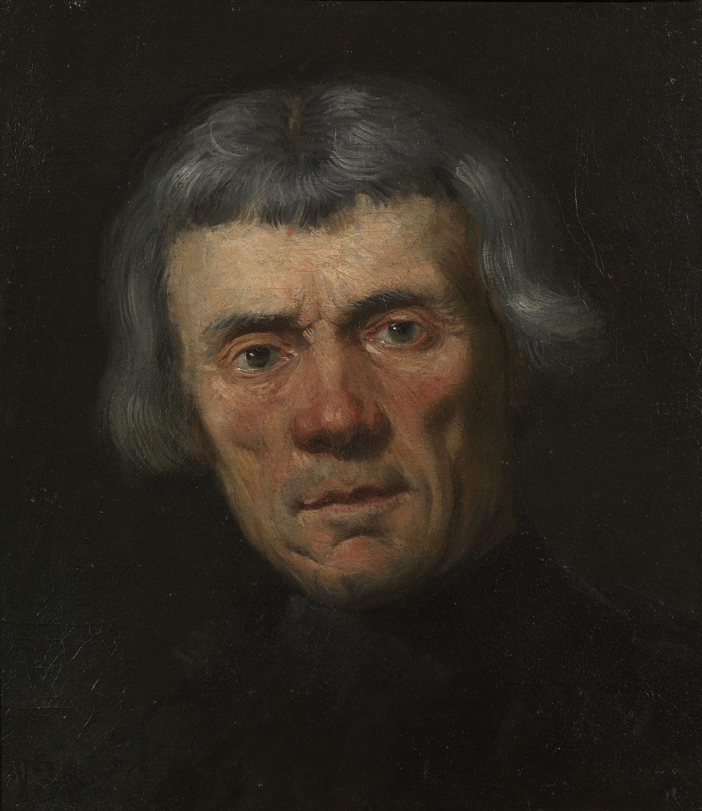 Jacopo Tintoretto, Head of a Man (Portrait Study)