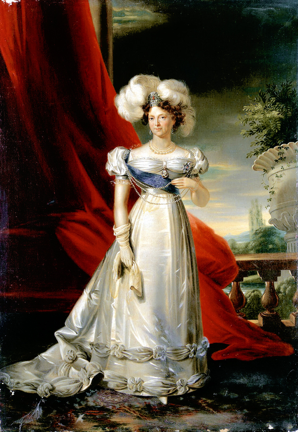 George Dawe, Portrait of the Empress Dowager Maria Feodorovna