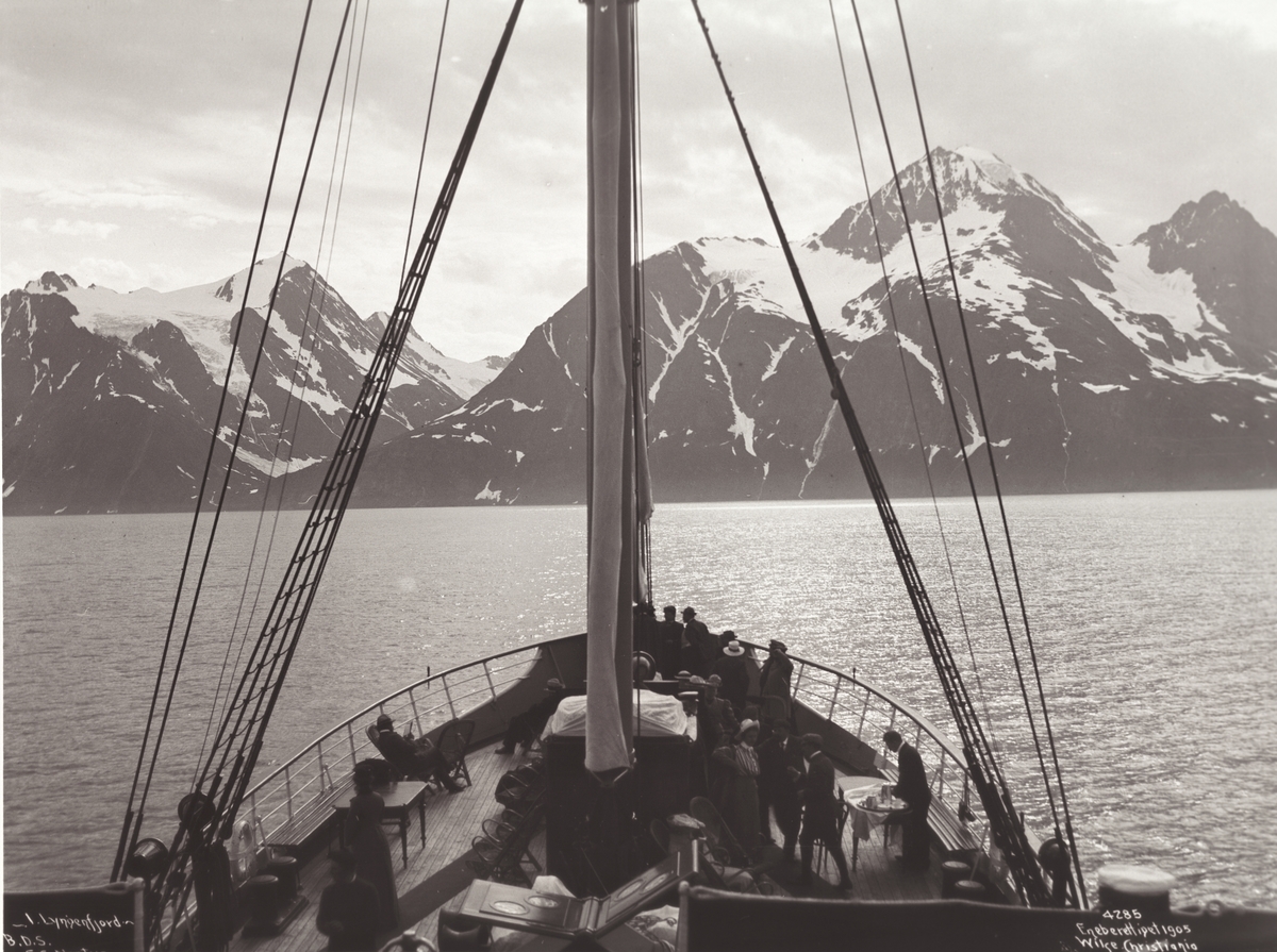 Anders Beer Wilse, Prot: Lyngenfjord - Bougen 26/6 1906