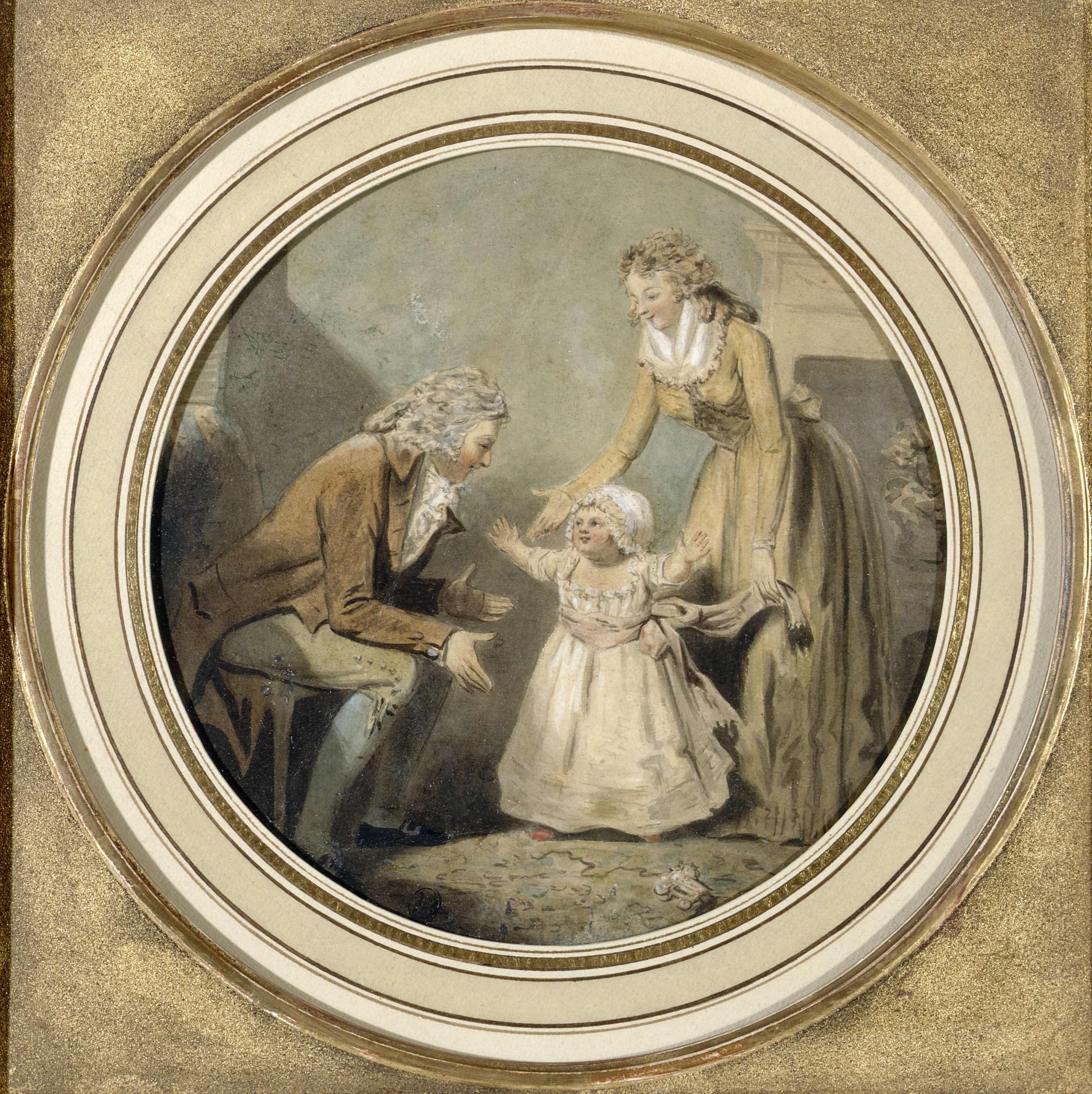 Georges Morland, Les Premiers Pas