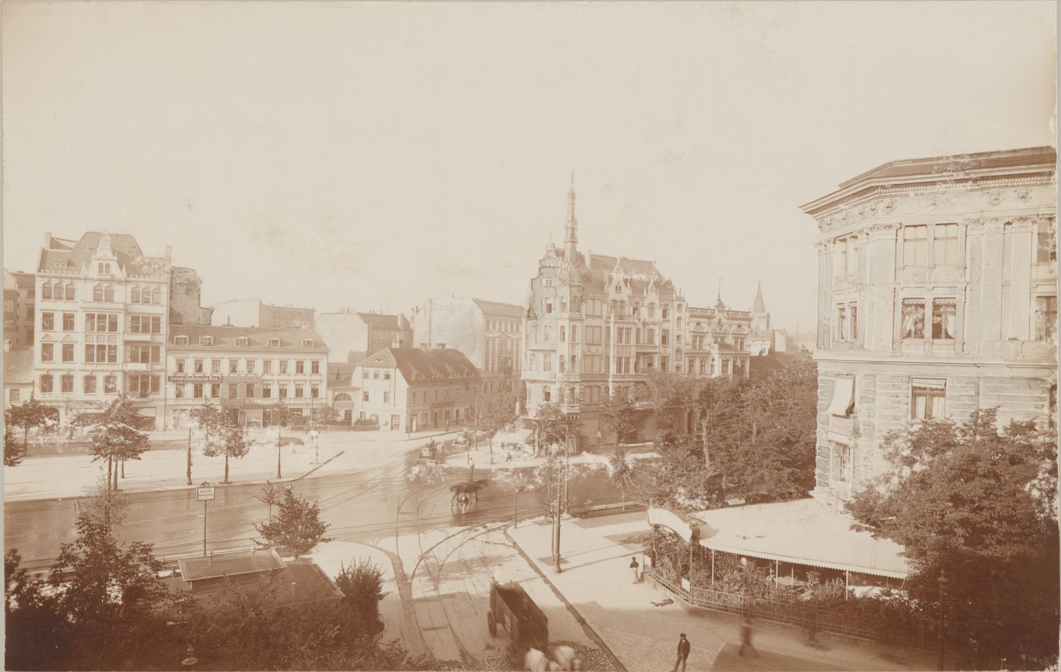 Unknown artist, Wilhelmplatz (Richard-Wagner-Platz)