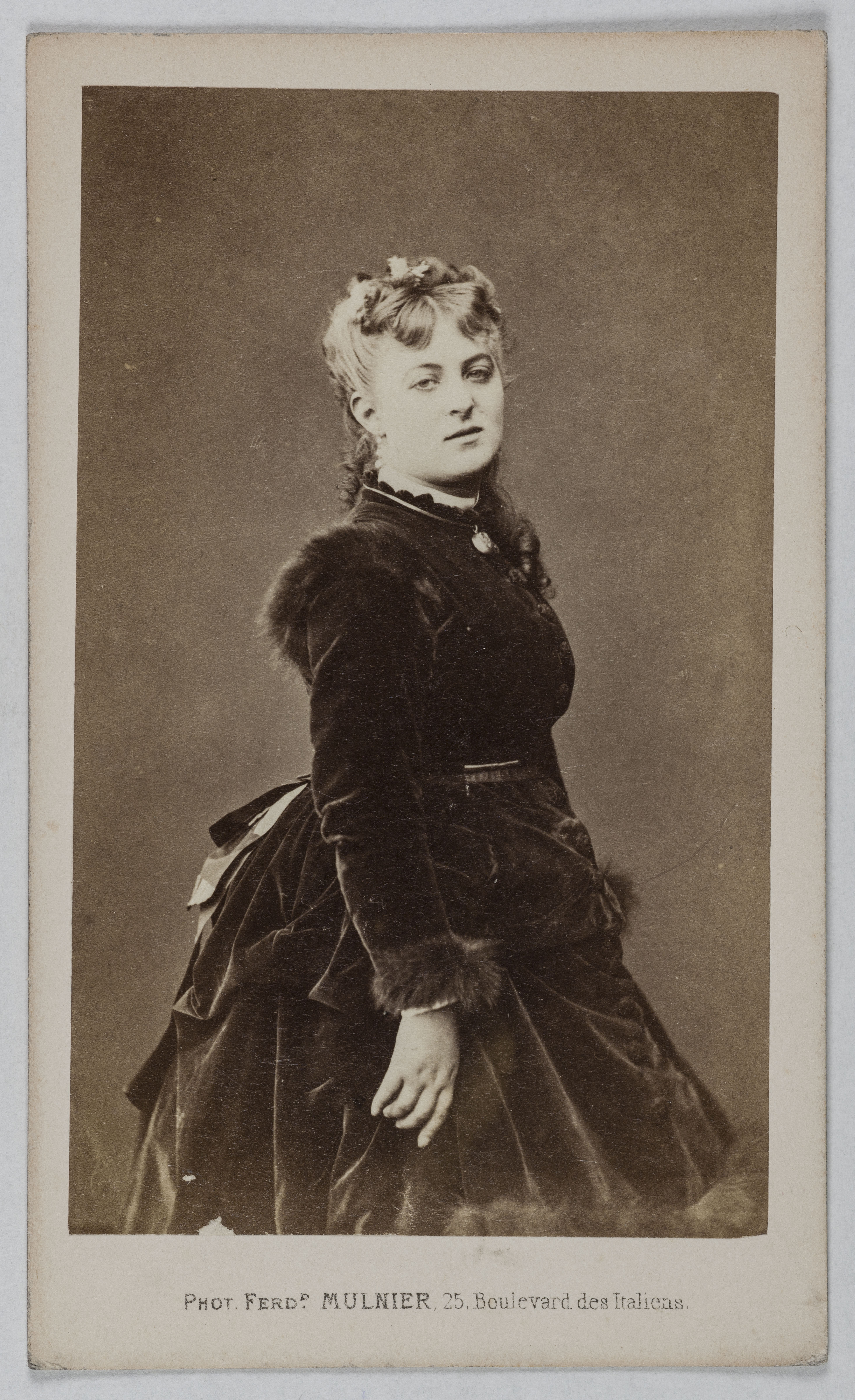 Ferdinand Mulnier, Portrait de Félicia, (actrice)