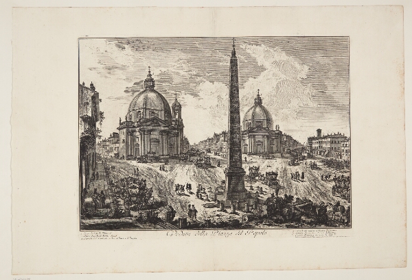 Giovanni Battista Piranesi, Piazza del Popolo