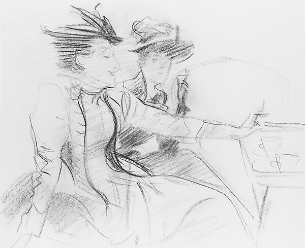 John Singer Sargent, Two Women in a Café