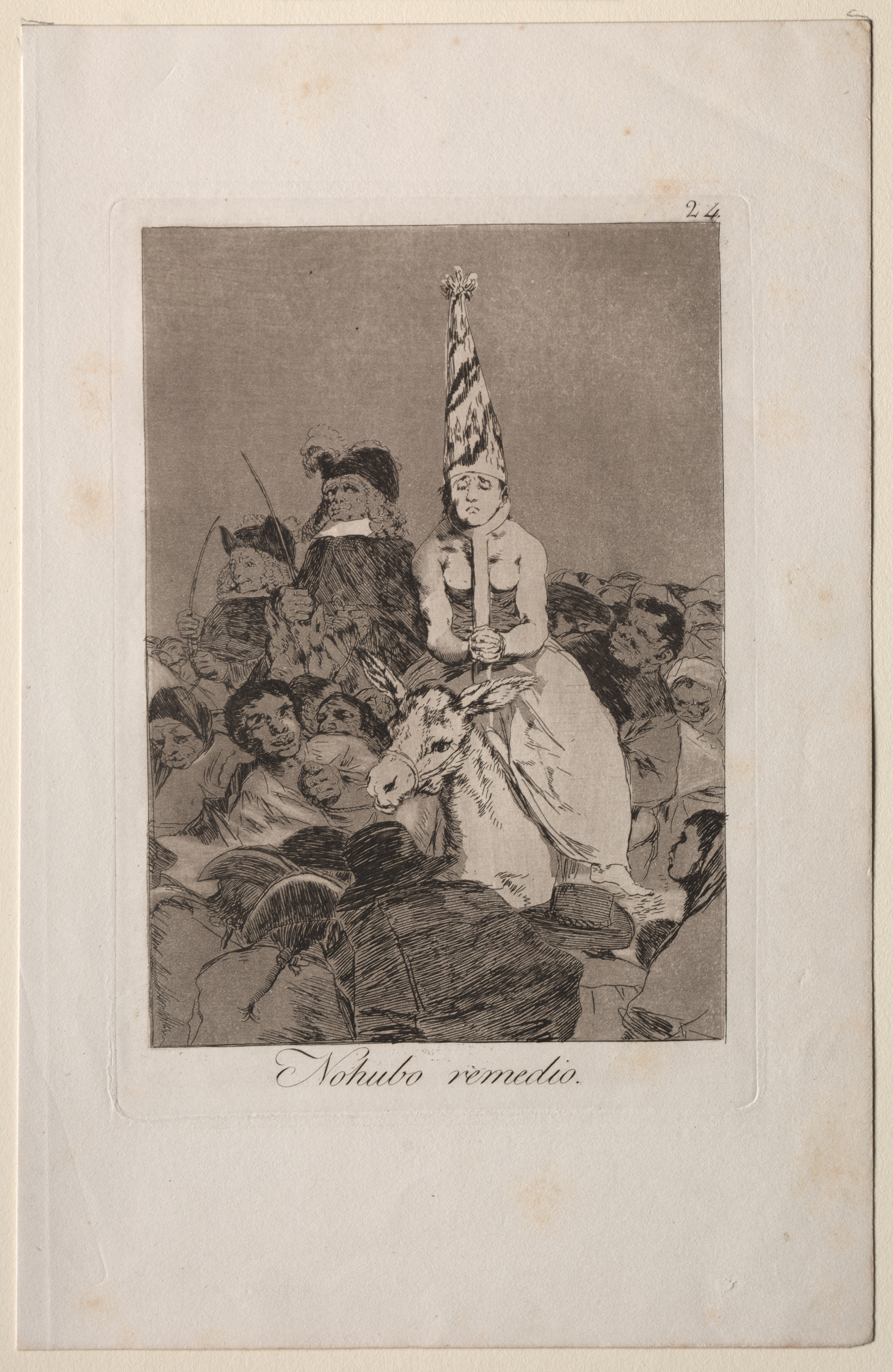 Francisco de Goya, Nothing Could Be Done About It, Plate 24